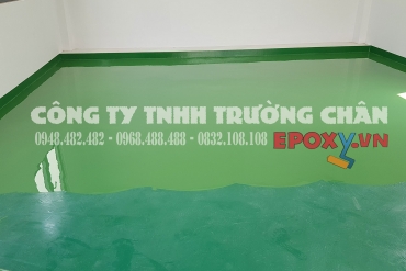 Sơn sàn epoxy tự cân bằng tự san phẳng