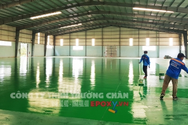 Sơn epoxy hệ lăn 2 thành phần